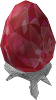 Ruby Fabergé Egg of Sparkle Time