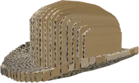Cardboard Bowler