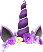 Glorious Unicorn Headpiece