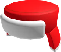 Red Ear Flap Hat