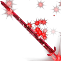 Red Sparkle Time Claymore