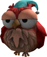 Red Sleepy Owl