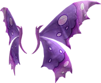 Violet Spring Butterfly Wings