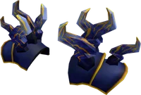 Lightning Cobalt Pauldrons