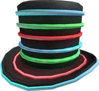 Neon Party Top Hat