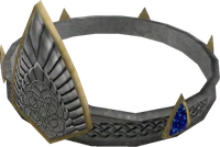 Platinum and Sapphire Circlet of the Elven King