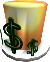 Golden Top Hat of Bling Bling